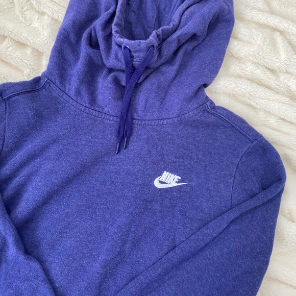 Nike Tops - Women’s Nike purple cowl neck sweatshirt